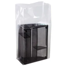 Clear Gusseted Bags on a Roll. 32 x 28 x 96 x 2 mil