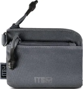 Coin Purse, 500D NYLON Small Coin Pouch for Men, Slim Wallet Minimalist Money Pouch Change Bag Tactical ID Card Holder with YKK Zipper, Coin Bag