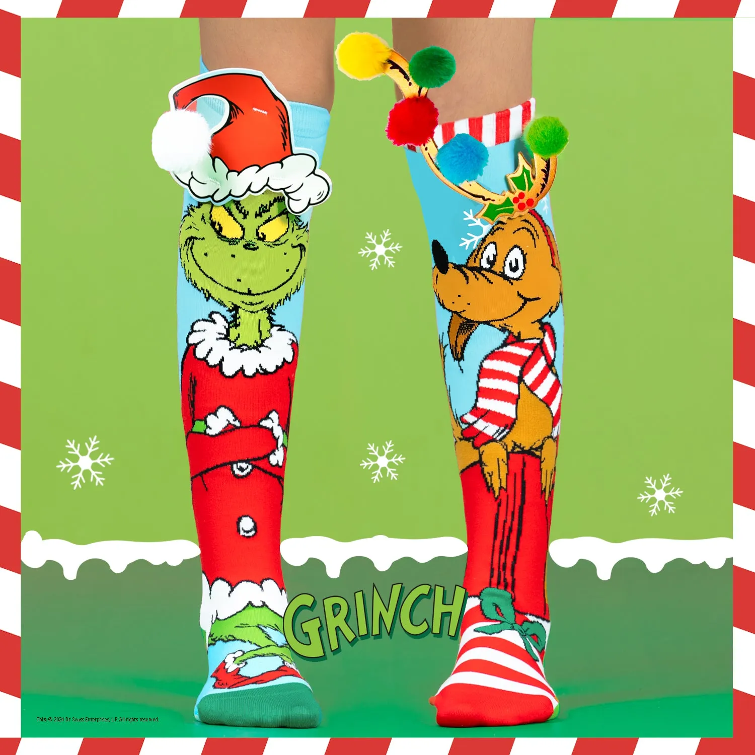 GRINCH AND MAX SOCKS