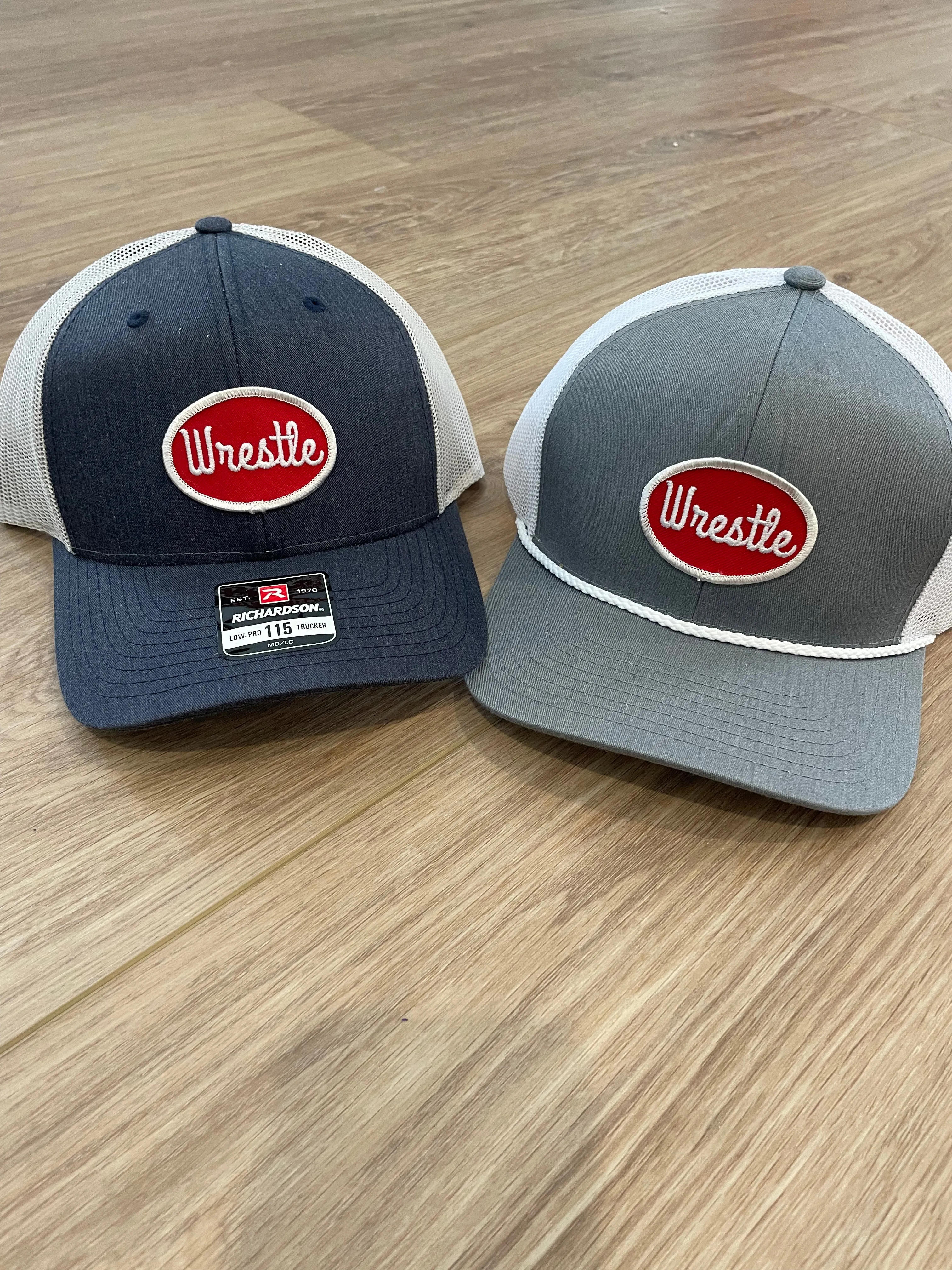 IAwrestle Adult Wrestle Grey Rope Hats
