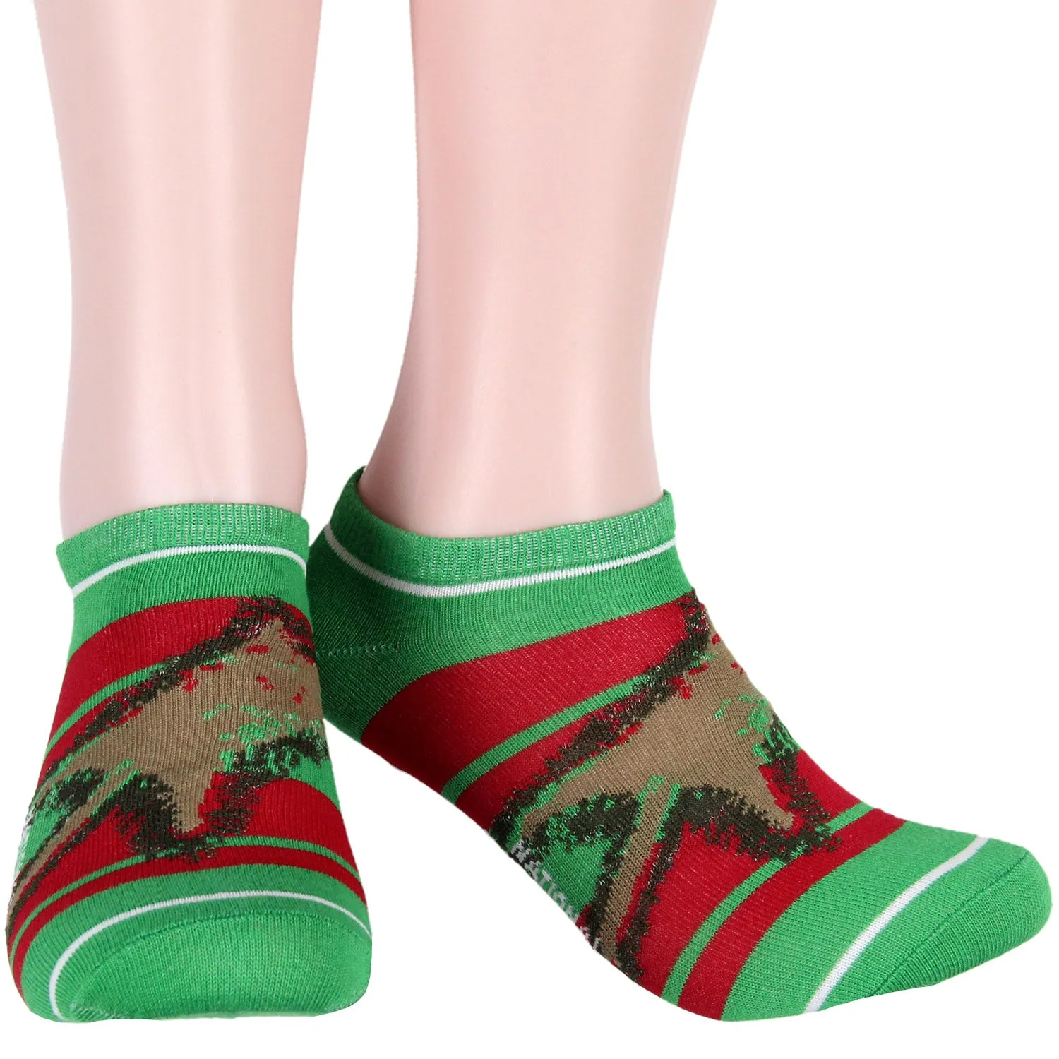 National Lampoon Christmas Vacation Adult Mix and Match Ankle Socks 5 Pk