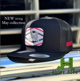 NEW 2024 JH Cap- All Black Rapido patch (May Collection)