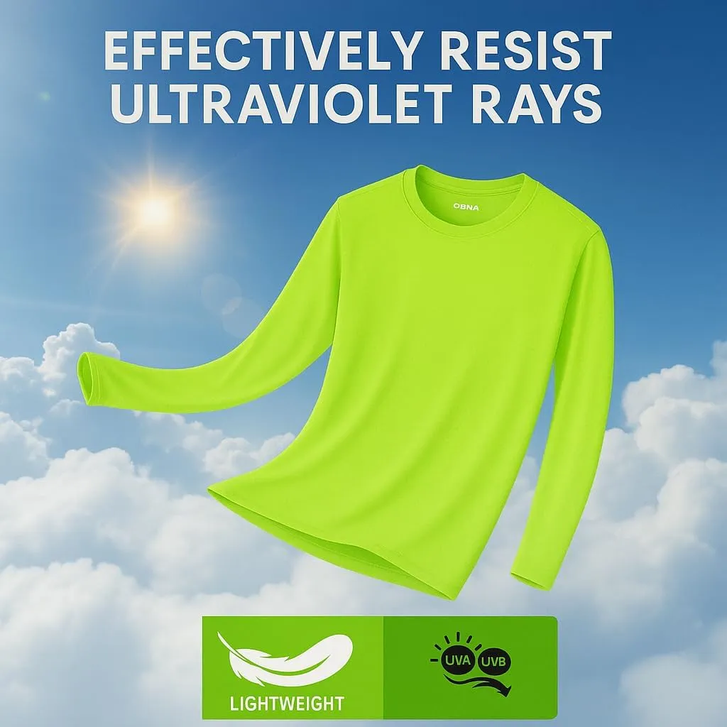 Opna Men's Long Sleeve Moisture Wicking Athletic Shirts