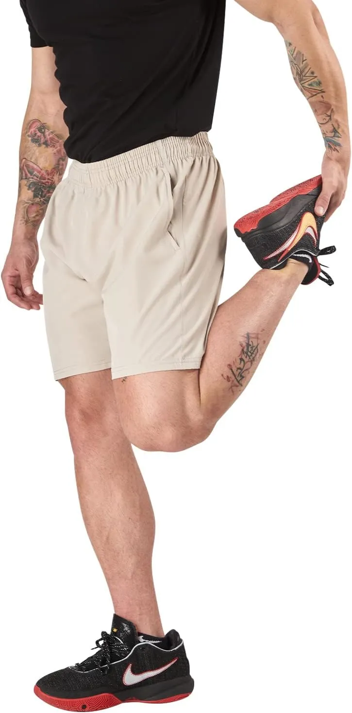Ultra Performance Mens Workout Gym Shorts Men Casual 4 Pack Quick Dry Men's Athletic Running Shorts for Men 7 Inch Inseam
