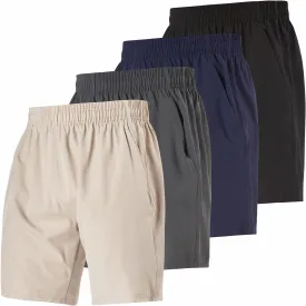Ultra Performance Mens Workout Gym Shorts Men Casual 4 Pack Quick Dry Men's Athletic Running Shorts for Men 7 Inch Inseam