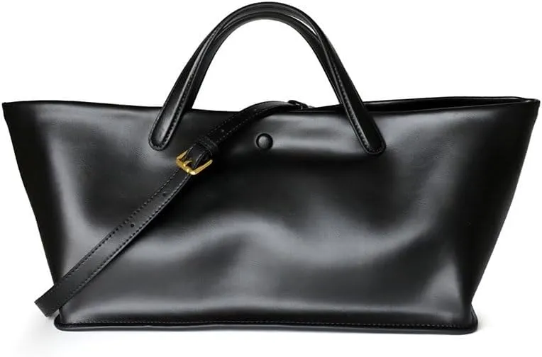 Women's Tote Bag, Commuting Handbags with Leather Shoulder Strap, Designer Oversized Totes Top Handle Handbag