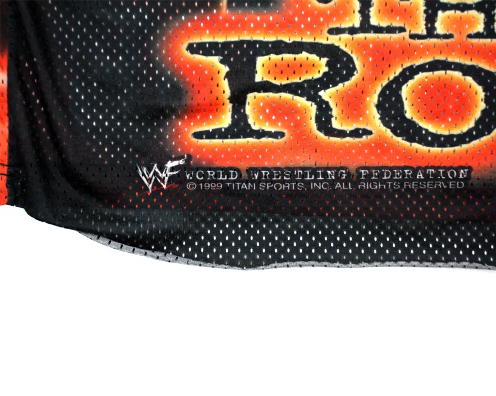 WWF ATTITUDE / THE ROCK JERSEY XL